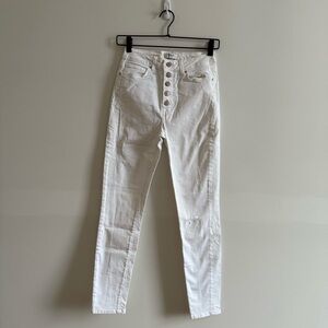 Forever 21 White Skinny Pants